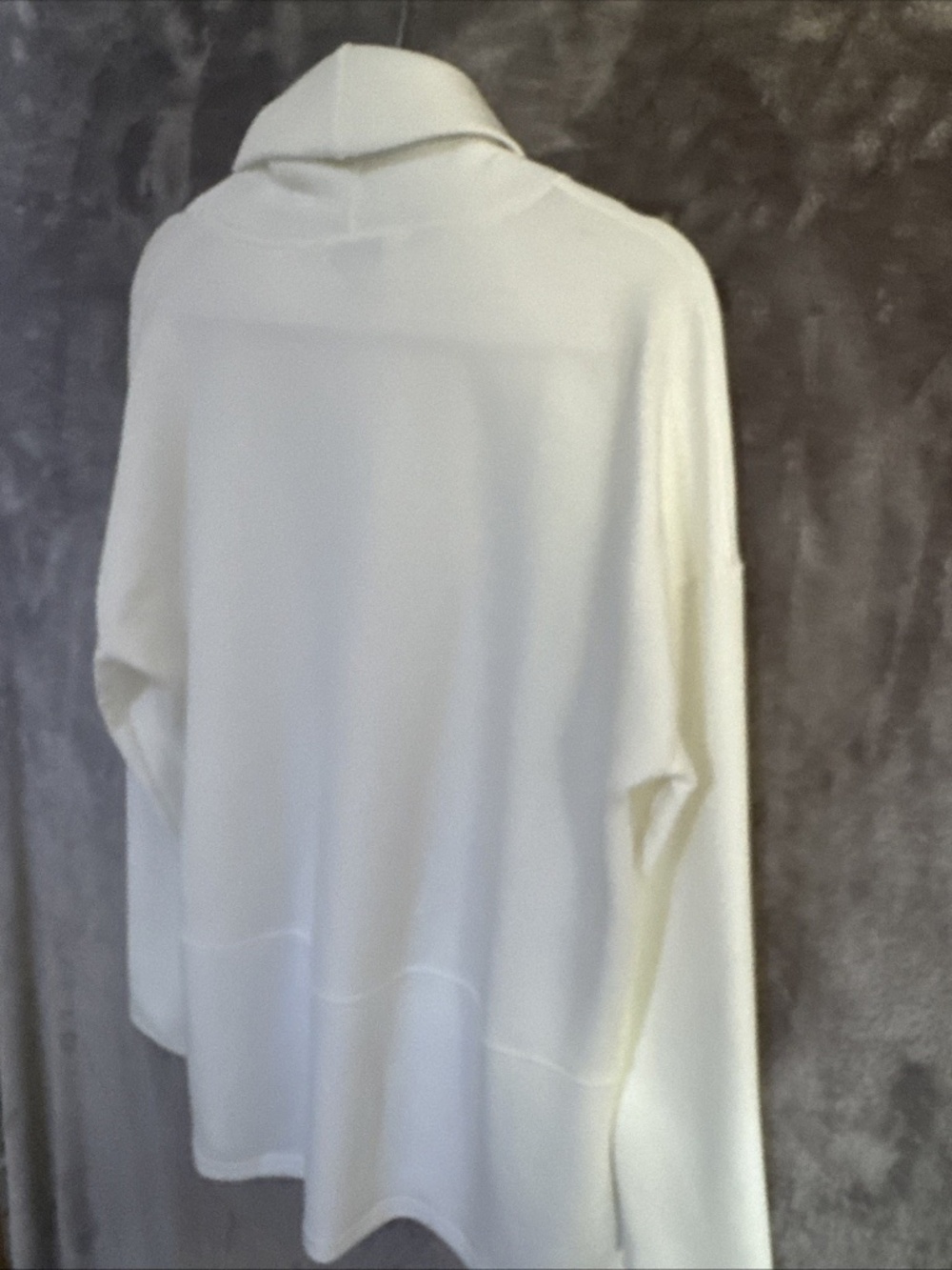 🤍 Spanx Air Essentials Turtleneck Tunic Top | White | Women’s L - Picture 10 of 13
